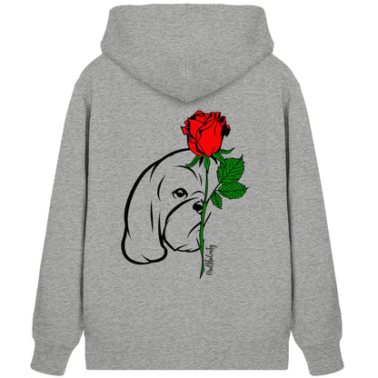 Tattoo Rose - Shih Tzu - Organic Zipper
