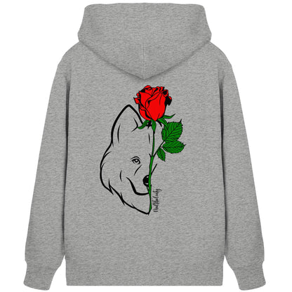 Tattoo Rose - Samojede - Organic Zipper