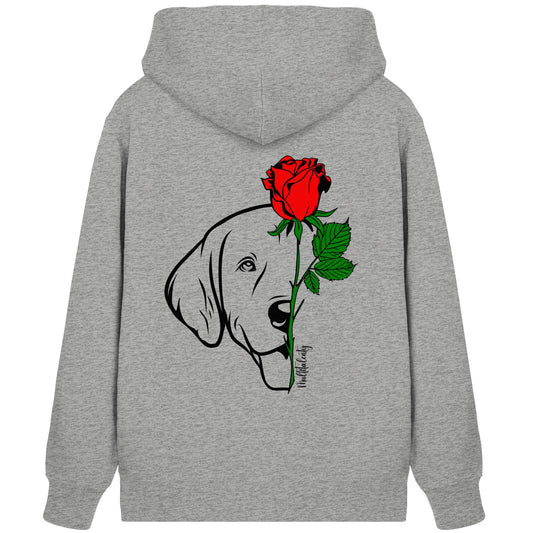 Tattoo Rose - Golden Retriever - Organic Zipper