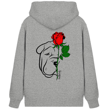 Tattoo Rose - Shar-Pei - Organic Zipper