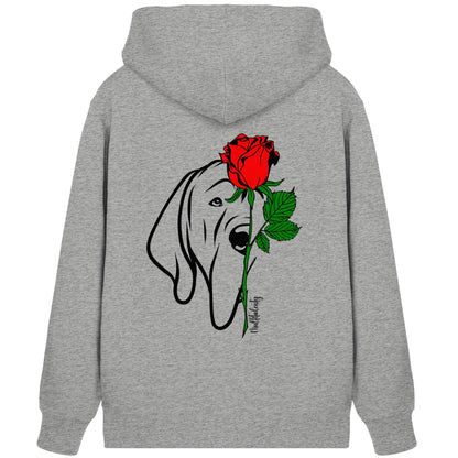 Tattoo Rose - Deutsche Dogge - Organic Zipper