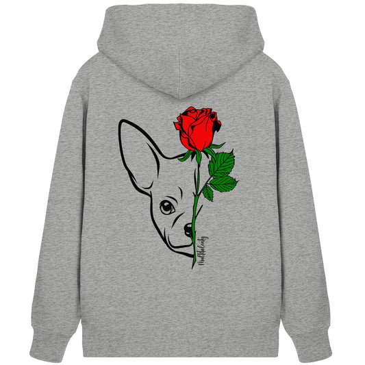 Tattoo Rose - Chihuahua - Organic Zipper