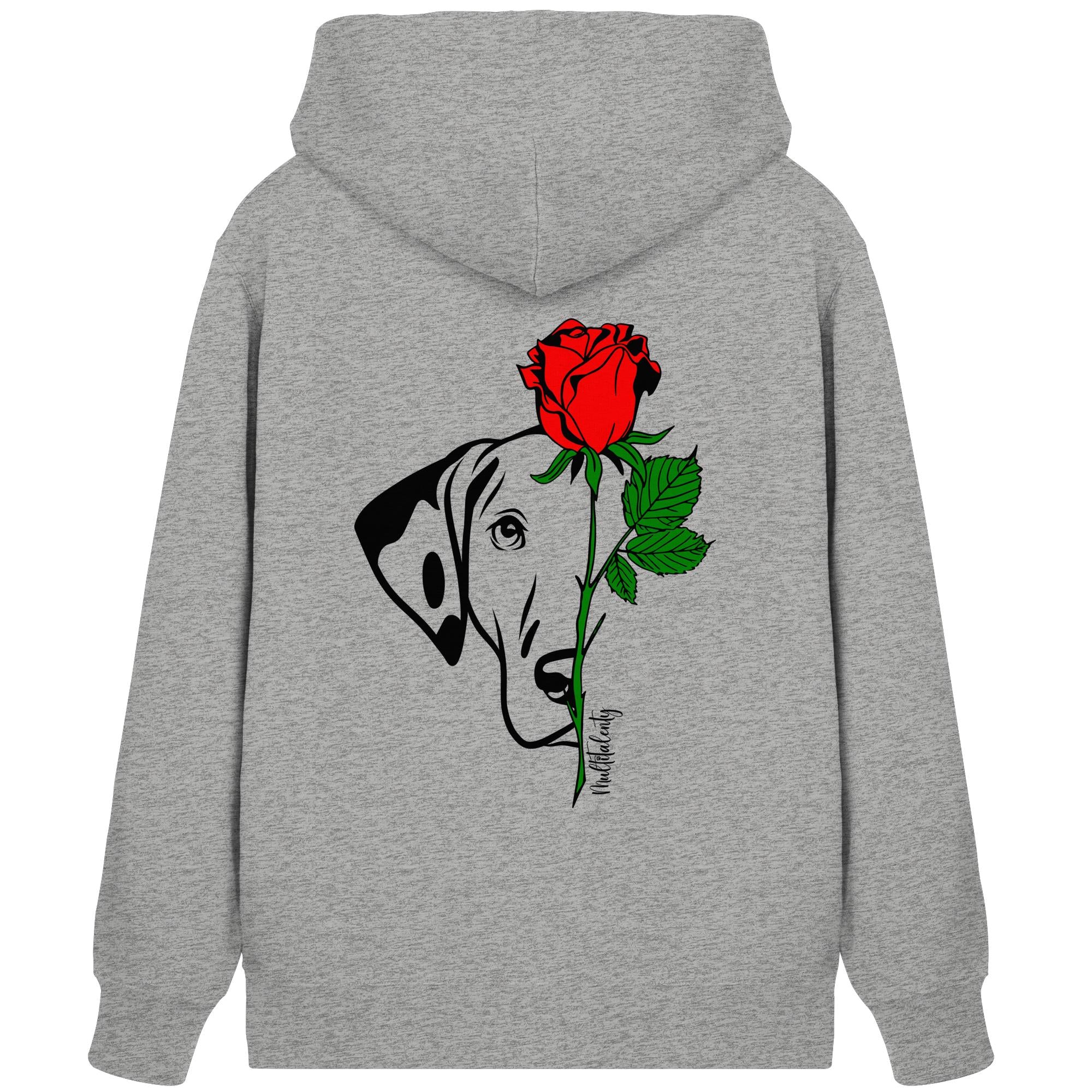 Tattoo Rose - Dalmatiner - Organic Zipper