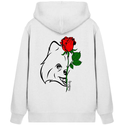 Tattoo Rose - Pomeranian - Organic Zipper