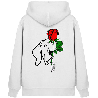Tattoo Rose - Vizsla - Organic Zipper