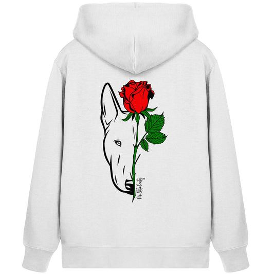 Tattoo Rose - Bullterrier - Organic Zipper