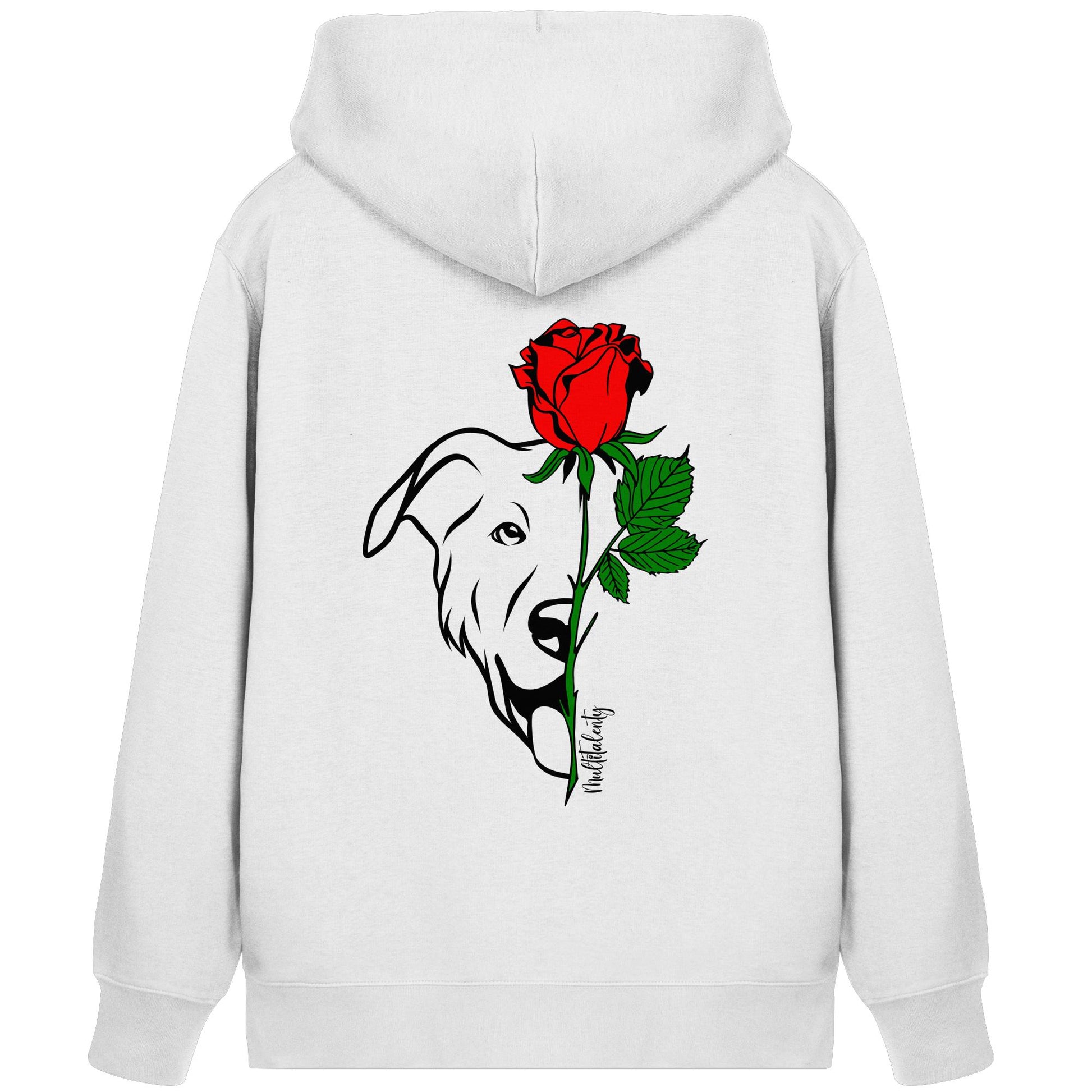 Tattoo Rose - Beauceron - Organic Zipper