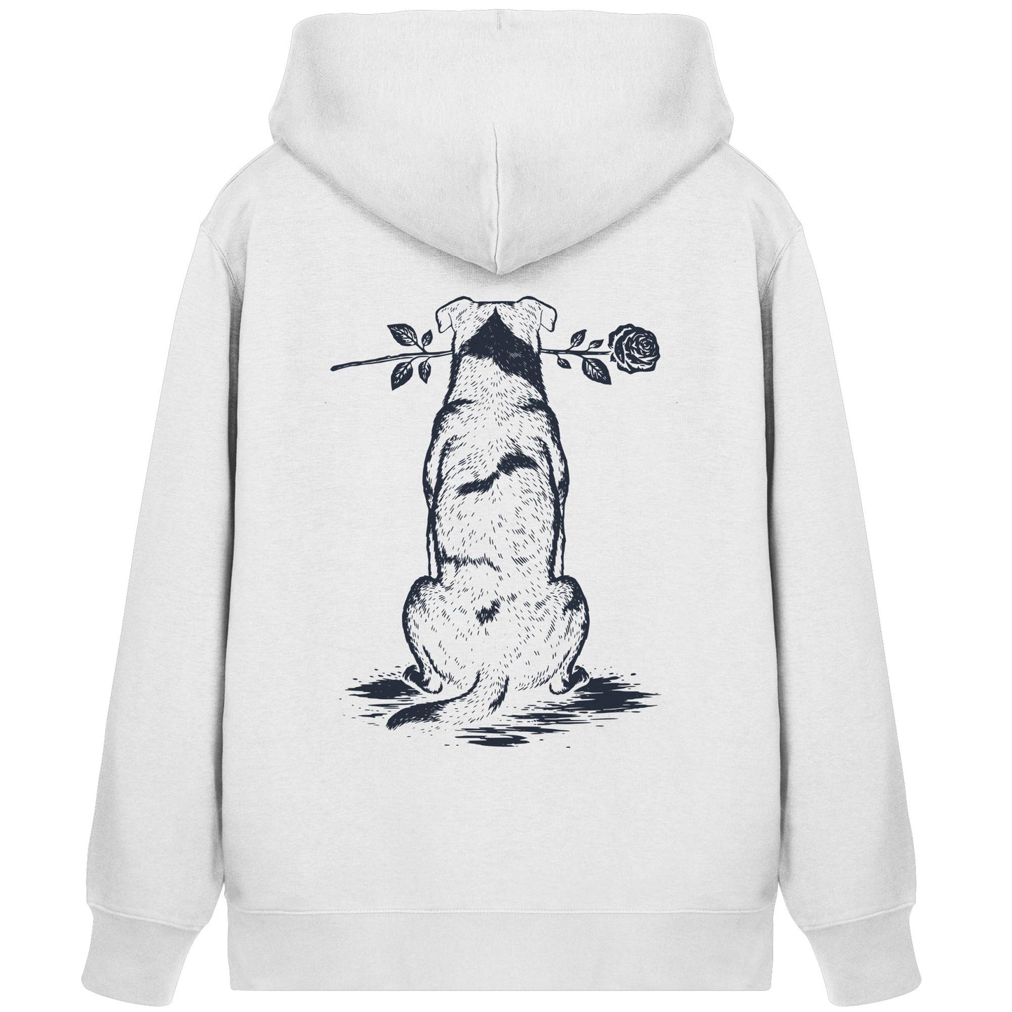 Silent Loyalty - American Staffordshire Terrier - Organic Zipper