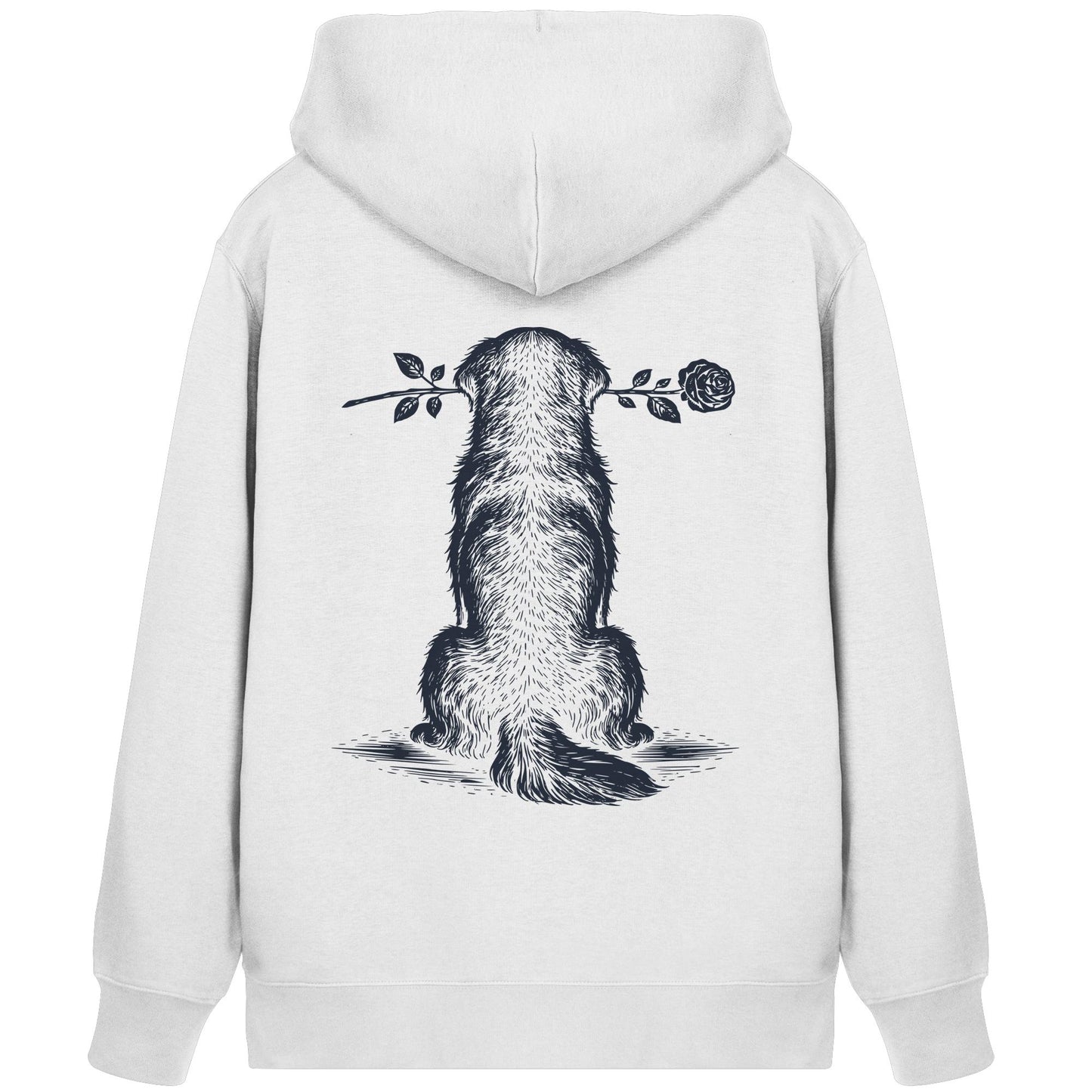 Silent Loyalty - Golden Retriever - Organic Zipper