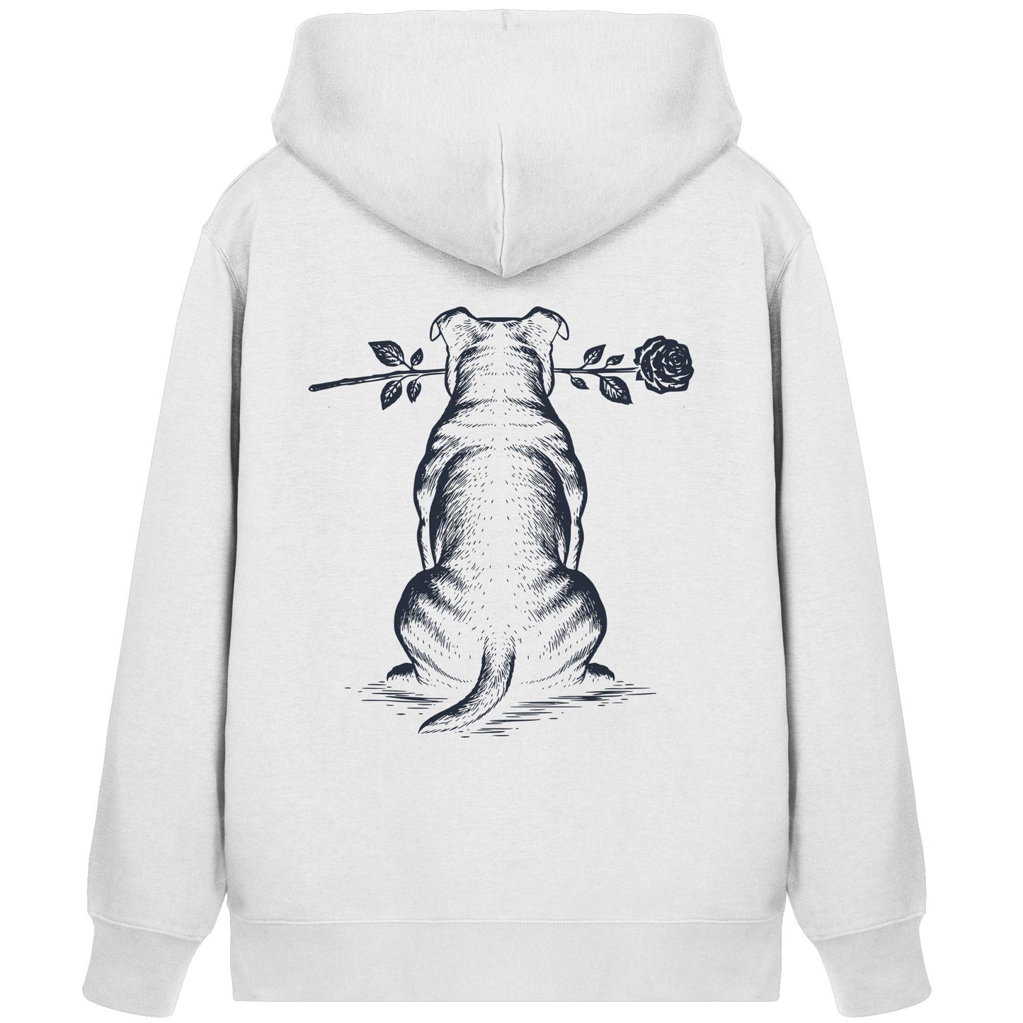 Silent Loyalty - Staffordshire Bullterrier - Organic Zipper