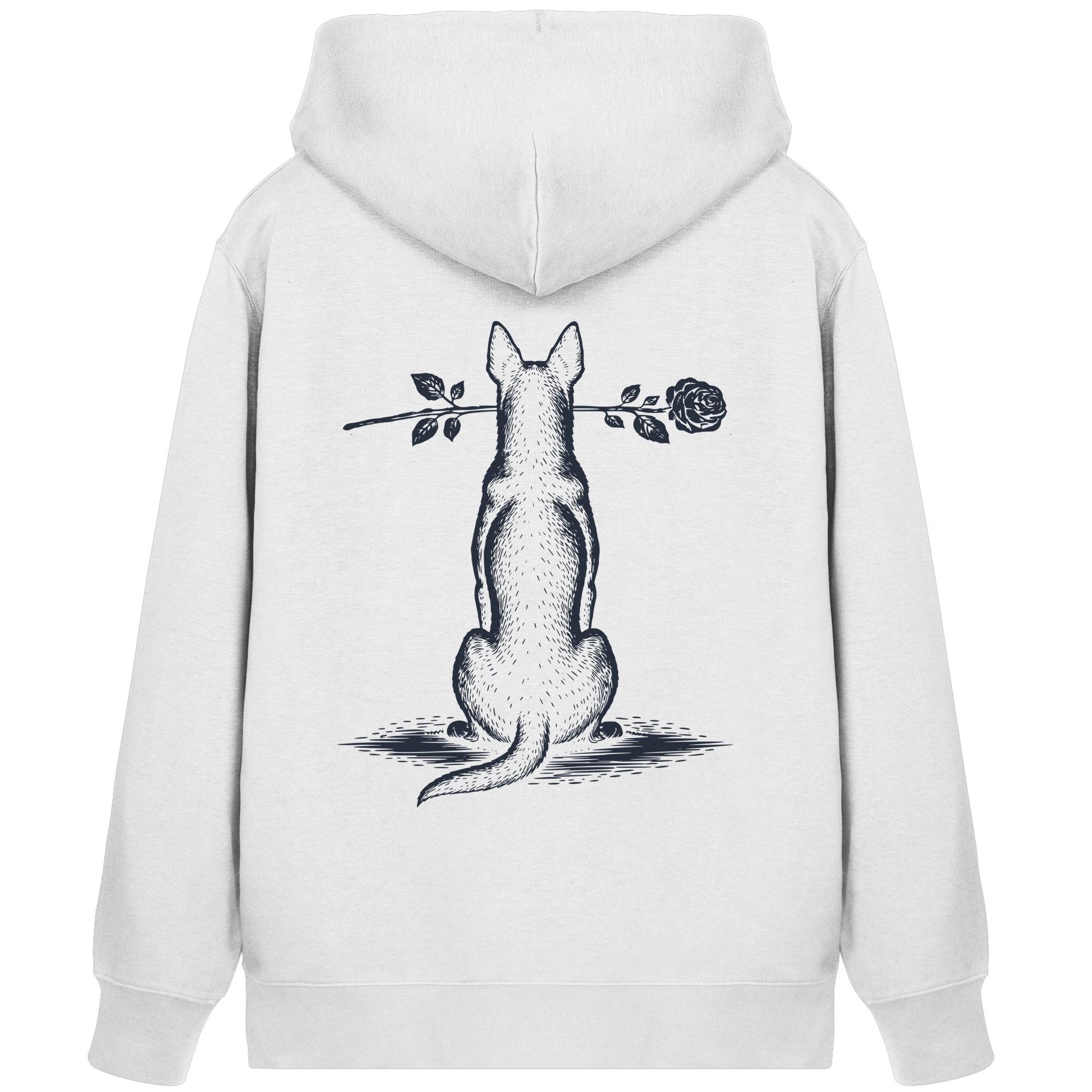 Silent Loyalty - Australian Kelpie - Organic Zipper