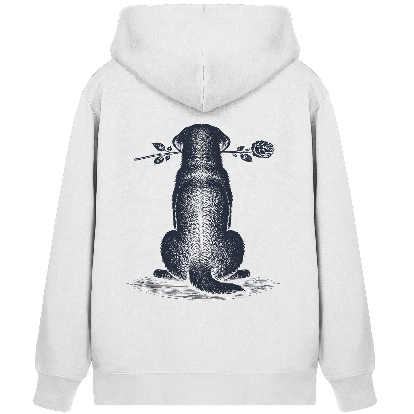 Silent Loyalty - Labrador - Organic Zipper