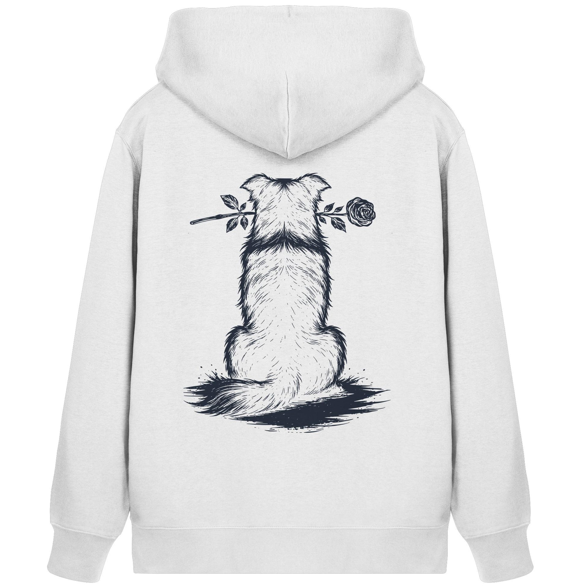 Silent Loyalty - Border Collie - Organic Zipper