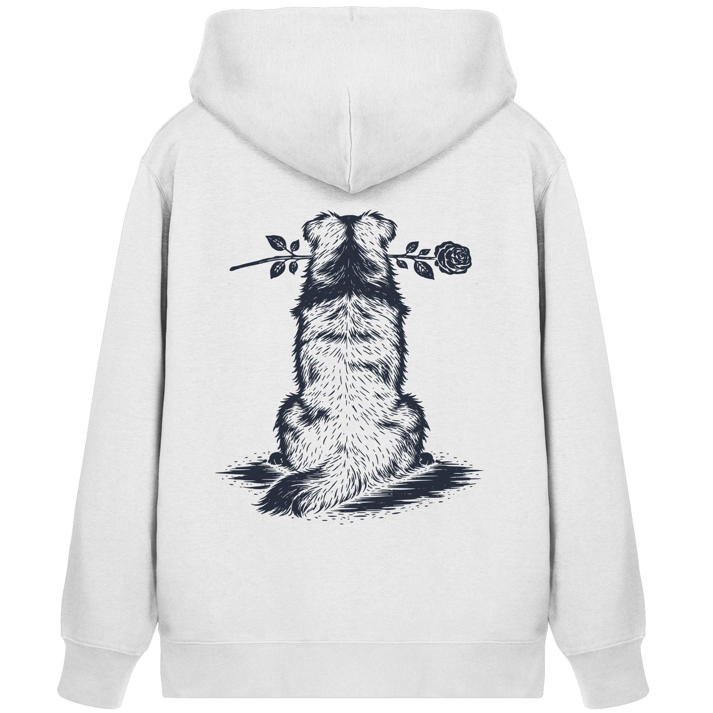 Silent Loyalty - Australian Shepherd - Organic Zipper