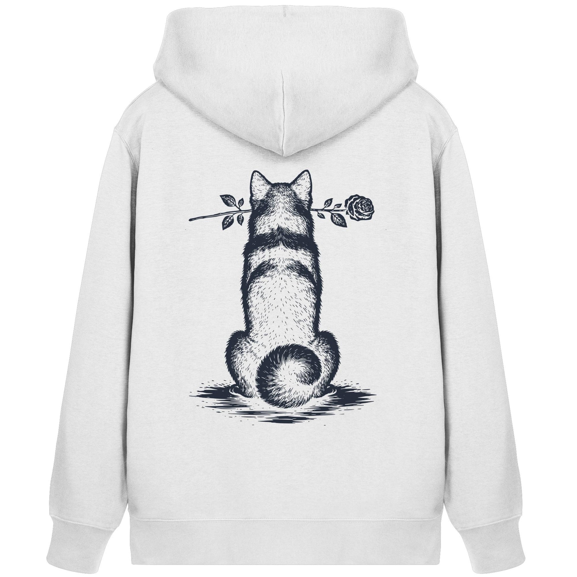 Silent Loyalty - Akita - Organic Zipper