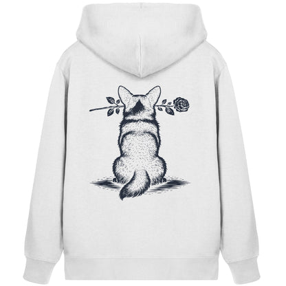 Silent Loyalty - Corgi - Organic Zipper
