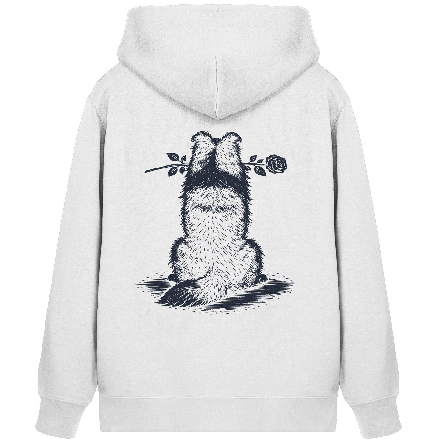 Silent Loyalty - Shetland Sheepdog - Organic Zipper