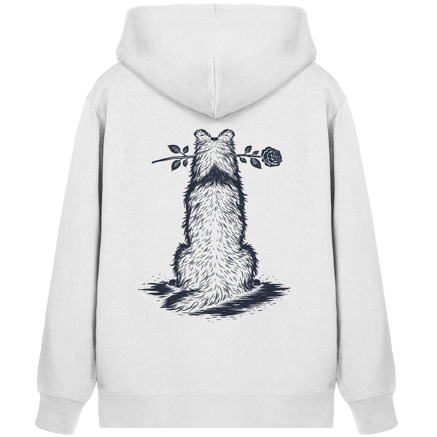 Silent Loyalty - Collie - Organic Zipper