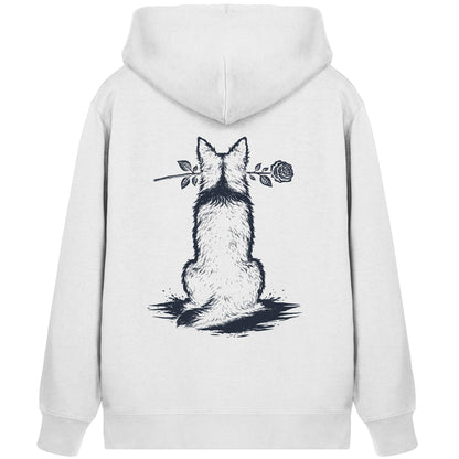 Silent Loyalty - Border Collie (Stehohren) - Organic Zipper