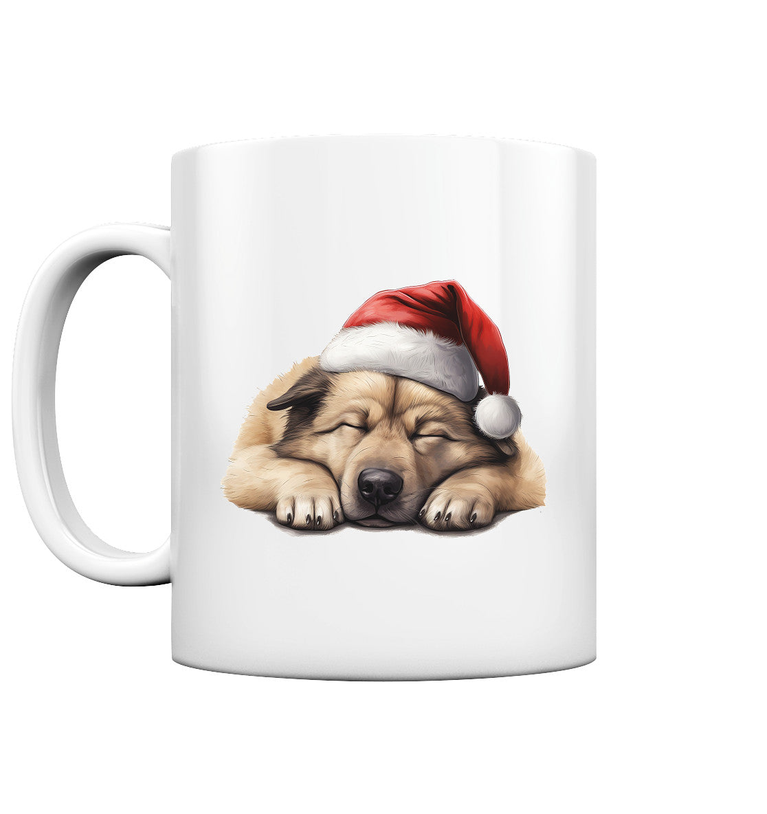 X-mas Eurasier - Tasse glossy