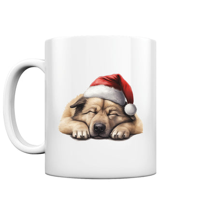 X-mas Eurasier - Tasse glossy