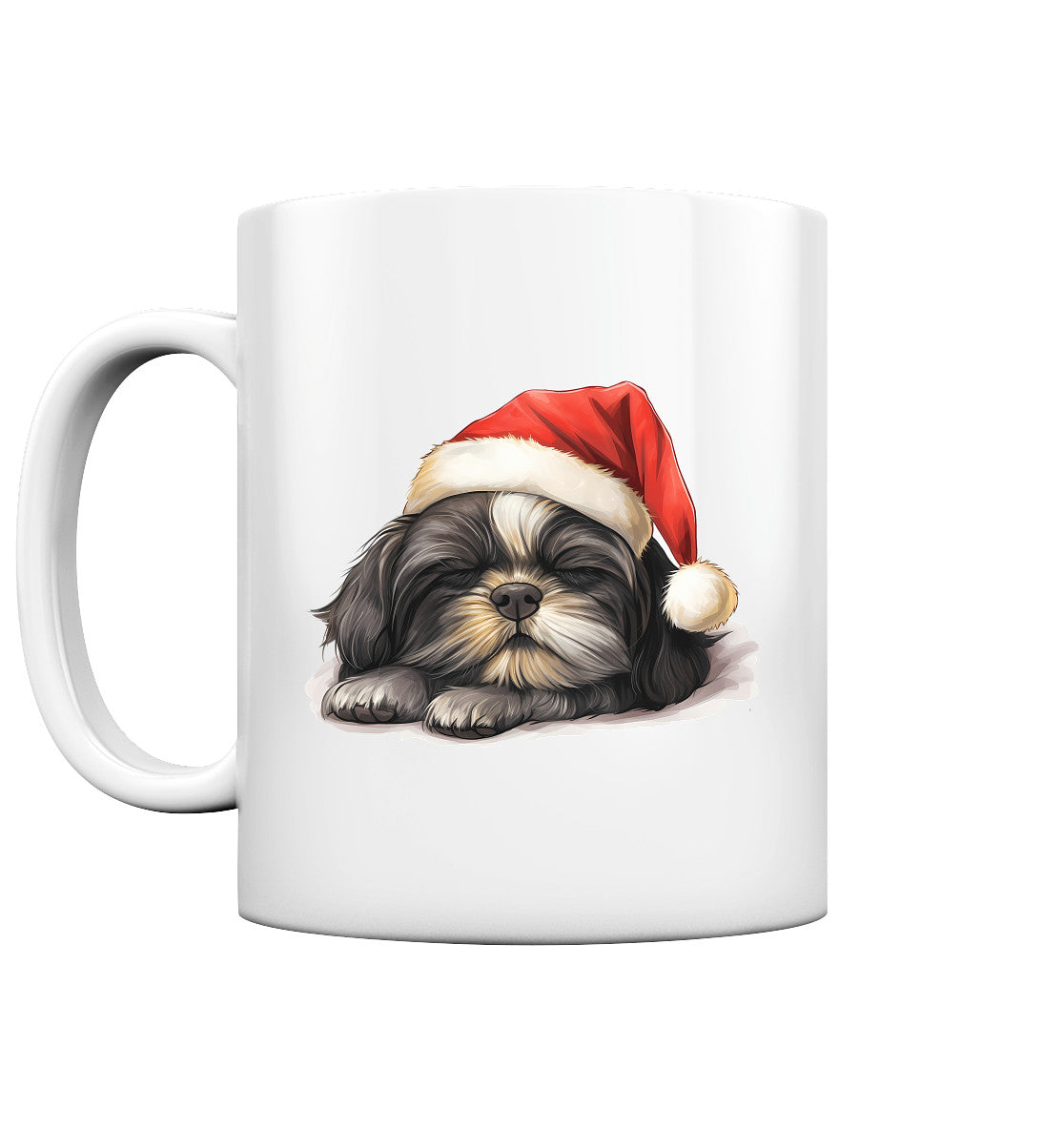 X-mas Shih Tzu - Tasse glossy