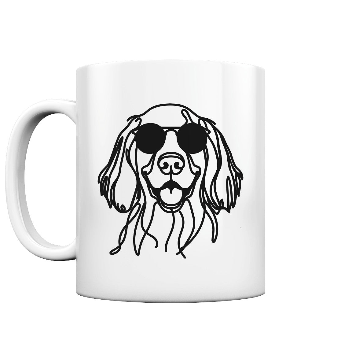 Line Art - Cooler Irish Setter - Tasse glossy