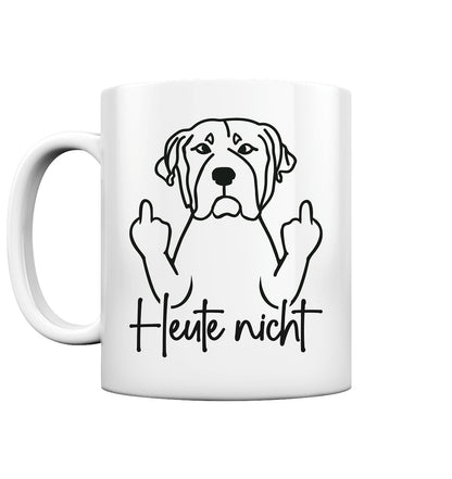 Heute nicht - Rottweiler - Tasse glossy
