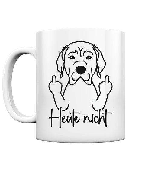 Heute nicht - Rhodesian Ridgeback - Tasse glossy