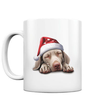 X-mas Weimaraner - Tasse glossy