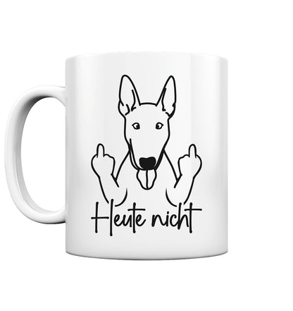 Heute nicht - Bullterrier - Tasse glossy