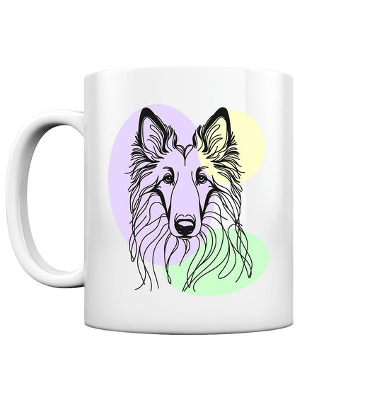 Line Art - Süßer Tervueren - Tasse glossy