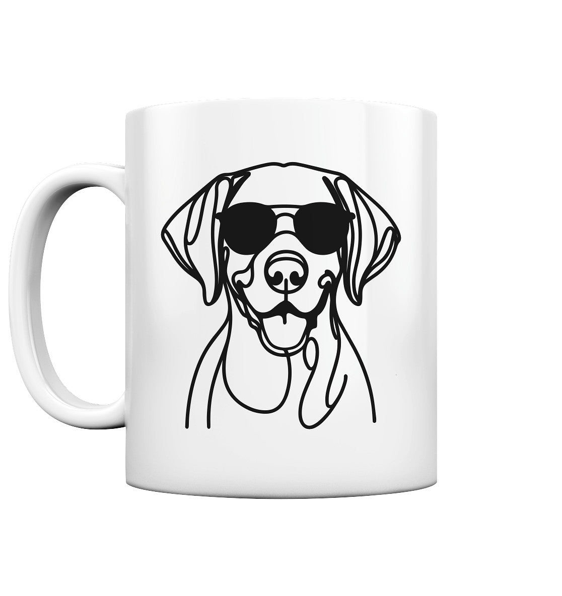 Line Art - Cooler Deutsch Kurzhaar - Tasse glossy