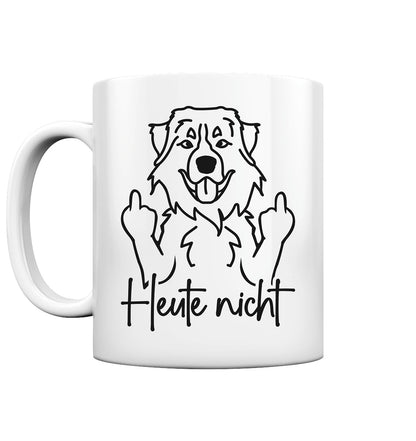 Heute nicht - Berner Sennenhund - Tasse glossy