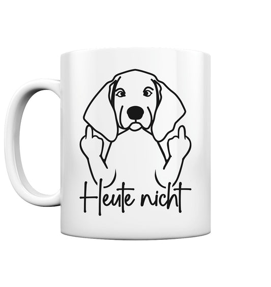 Heute nicht - Vizsla - Tasse glossy