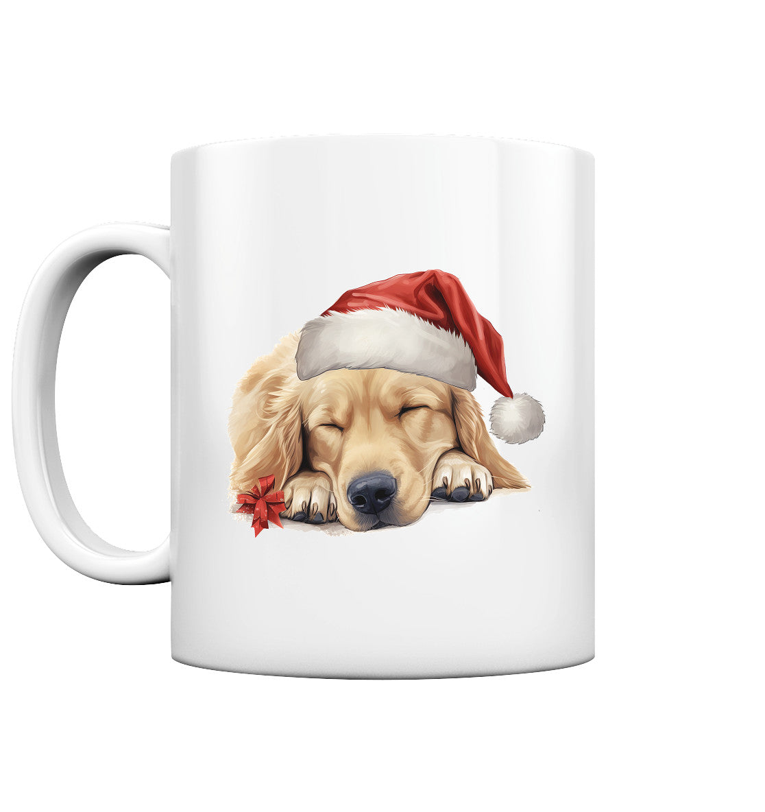 X-mas Hovawart blond - Tasse glossy