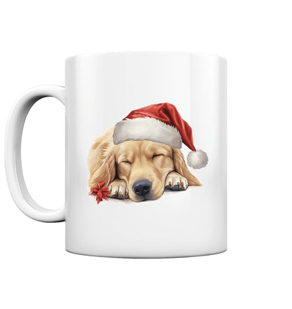 X-mas Hovawart blond - Tasse glossy