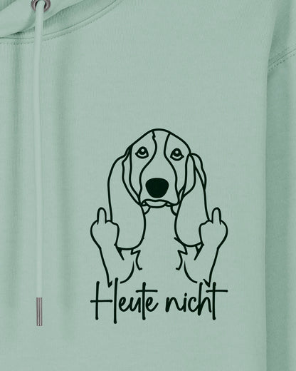 Heute nicht - Basset Hound - Motiv