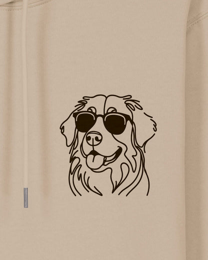 Line Art - Cooler Berner Sennenhund - Motiv