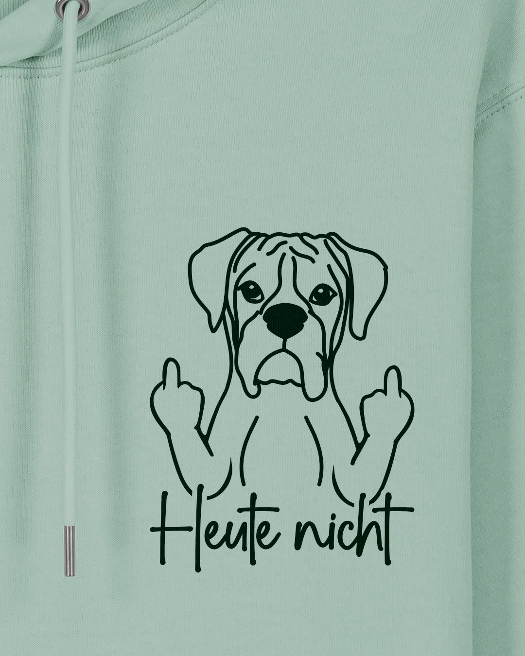 Heute nicht - Boxer - Motiv