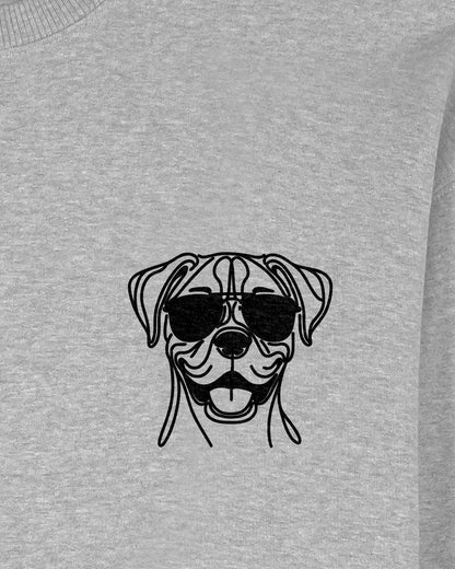 Line Art - Cooler Boxer - Motiv