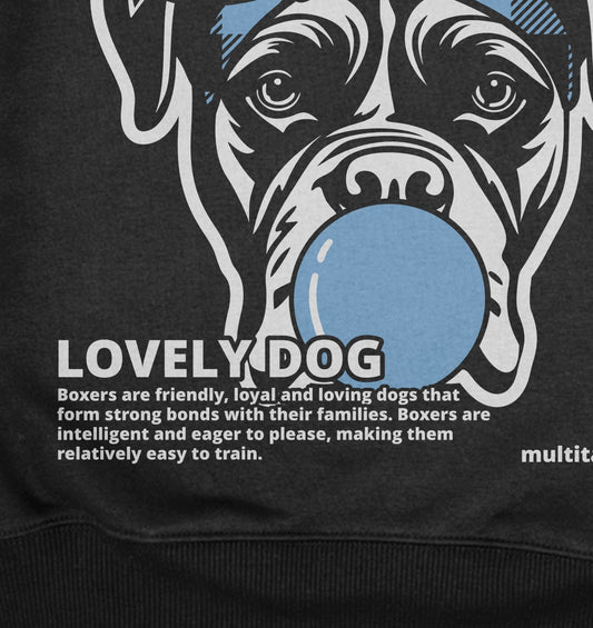 Bubble Gum Boxer (blau) - Detailansicht