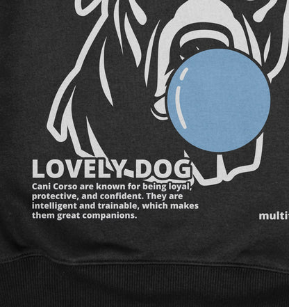 Bubble Gum Cane Corso (blau) - Detailansicht