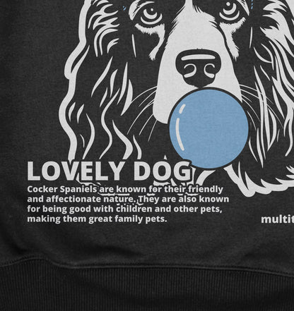 Bubble Gum Cocker Spaniel (blau) - Detailansicht