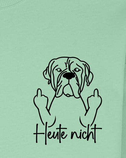 Heute nicht - Bullmastiff - Motiv