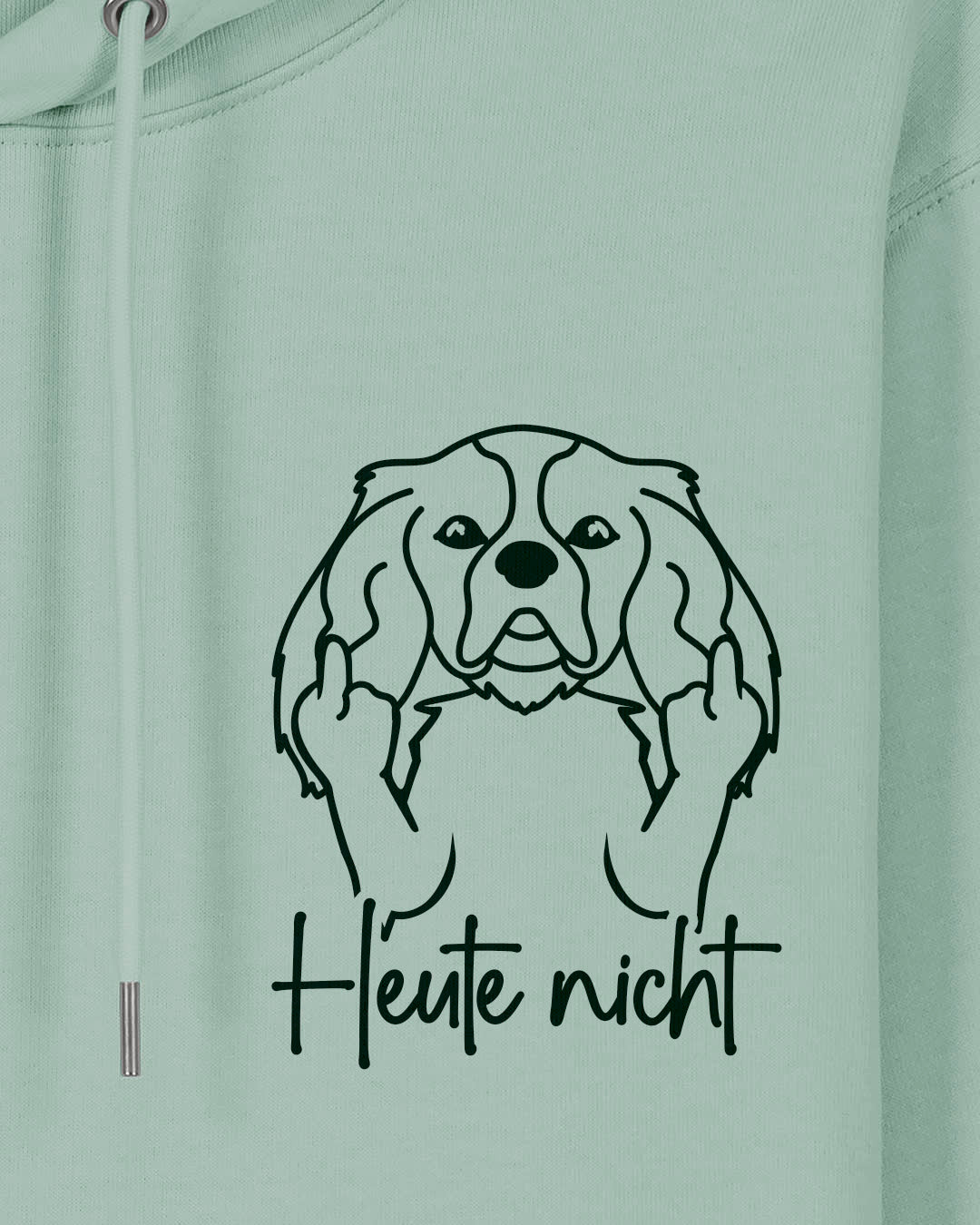 Heute nicht - Cavalier King Charles Spaniel - Motiv
