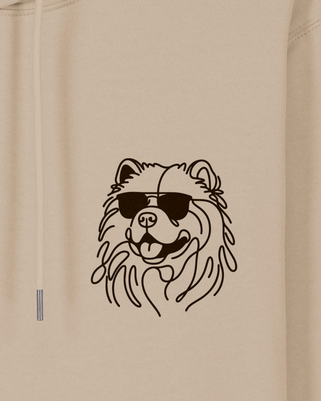 Motiv nah - Line Art - Cooler Chow Chow