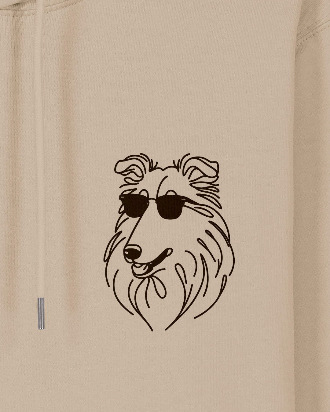 Motiv nah - Line Art - Cooler Collie