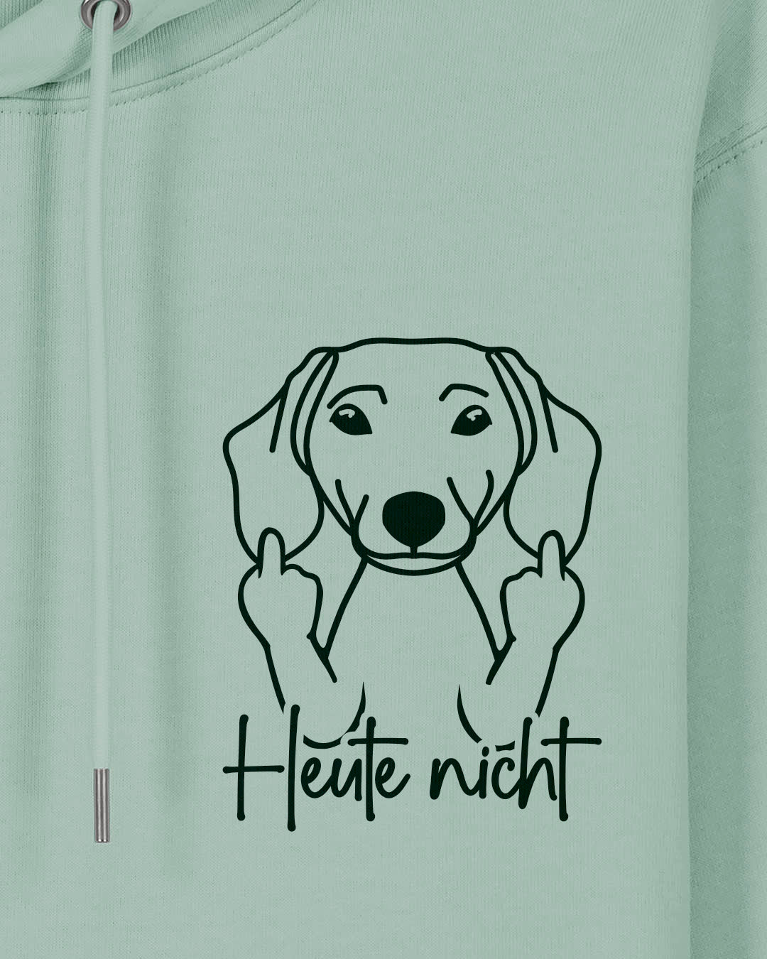 Heute nicht - Dackel (Kurzhaar) - Motiv