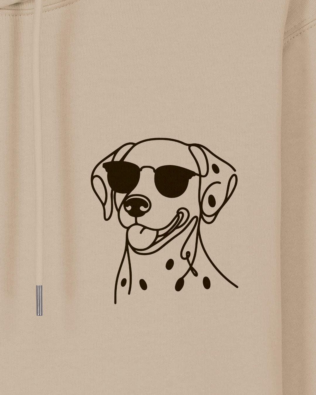 Line Art - Cooler Dalmatiner - Motiv